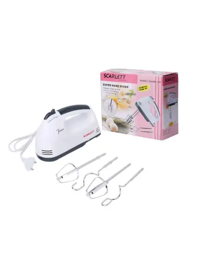 Scarlett Electric 7 Speed ​​Hand Mixer